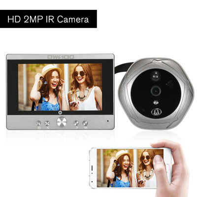 OWSOO WIFI Wireless Digital Peephole Door Viewer 5" TFT LCD Monitor HD 2MP IR Camera Night Vision Photo TakingVideo Recording for
OWSOO WIFI Wireless Digital Peephole Door Viewer 5" TFT LCD Monitor HD 2MP IR Camera Night Vision Photo TakingVideo Recording for