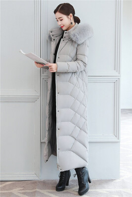 Wholesale luxury real fox big fur collar super long down jacket female thickened&extended knee straight tube 2018 new style
Wholesale luxury real fox big fur collar super long down jacket female thickened&extended knee straight tube 2018 new style