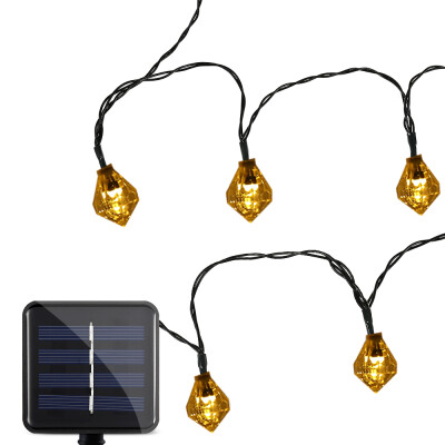 SS - 22 Solar Powered Waterproof 20 LEDs Romantic Diamond String Lamp Home Yard Christmas Decoration
SS - 22 Solar Powered Waterproof 20 LEDs Romantic Diamond String Lamp Home Yard Christmas Decoration