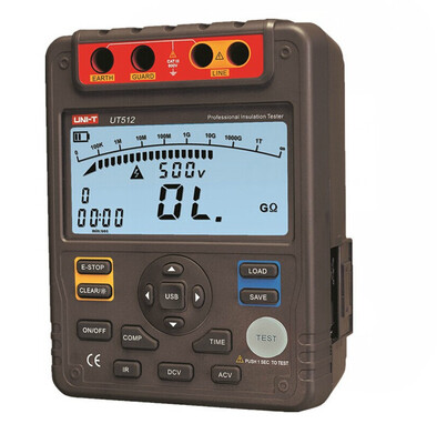 2017NEWEST UT512 Digital Insulation Resistance Testers Voltmeter Auto Range 2500V 100 wUSB Interface UNI-T U
2017NEWEST UT512 Digital Insulation Resistance Testers Voltmeter Auto Range 2500V 100 wUSB Interface UNI-T U
