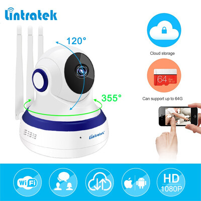 Lintratek hd 1080P IP Camera Wifi Mini CCTV Video Surveillance Cloud Storage Onvif P2P Home Security Wi-fi Baby Monitor Camera
Lintratek hd 1080P IP Camera Wifi Mini CCTV Video Surveillance Cloud Storage Onvif P2P Home Security Wi-fi Baby Monitor Camera