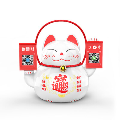ARAISE A13 Lucky Cat WeChat Money Tips Portable Audio WeChat Arrival Voice Broadcaster QR Code Collection Artifact Wireless Bluetooth Speaker Amplifier
ARAISE A13 Lucky Cat WeChat Money Tips Portable Audio WeChat Arrival Voice Broadcaster QR Code Collection Artifact Wireless Bluetooth Speaker Amplifier