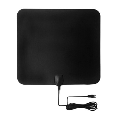 Ultra-Thin Digital HDTV Antenna Indoor TV Aerial 50 Miles Full HDTV with Signal Amplifier F Male IEC Converter
Ultra-Thin Digital HDTV Antenna Indoor TV Aerial 50 Miles Full HDTV with Signal Amplifier F Male IEC Converter