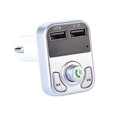 Wireless FM Transmitter Modulator Bluetooth Handsfree Car Kit Audio MP3 Player 21A 2 USB Port TF Card Car Styling Car Charger
Wireless FM Transmitter Modulator Bluetooth Handsfree Car Kit Audio MP3 Player 21A 2 USB Port TF Card Car Styling Car Charger