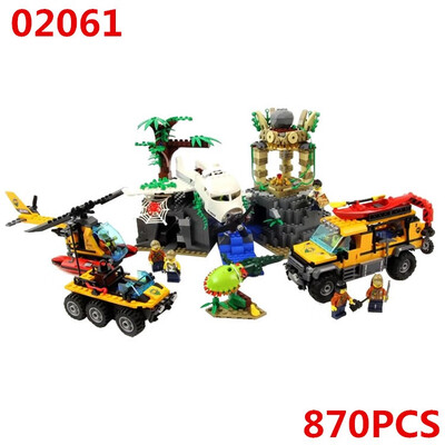 Lepin 02061 City New Exploration of Jungle Legoing 60161 Building Blocks Bricks DIY Model Set Children DIY Toy Gift
Lepin 02061 City New Exploration of Jungle Legoing 60161 Building Blocks Bricks DIY Model Set Children DIY Toy Gift
