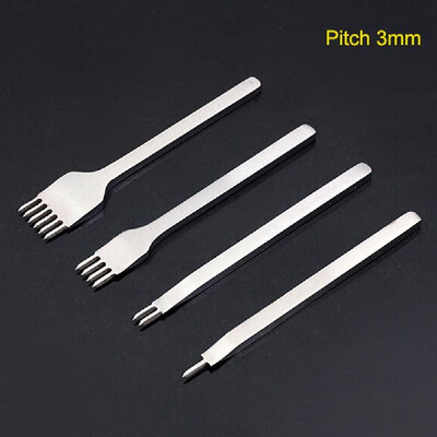Leather Stitching Hole Punches Punch Tool 4 Pcs Hand Sewing Prongs Leather Craft Tools Spacing 6mm
Leather Stitching Hole Punches Punch Tool 4 Pcs Hand Sewing Prongs Leather Craft Tools Spacing 6mm