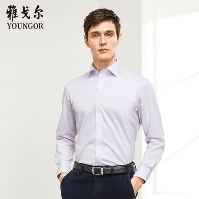 Youngor shirt mens 2019 spring youth mens casual dress shirt YLDP110128KBA purple 38
Youngor shirt mens 2019 spring youth mens casual dress shirt YLDP110128KBA purple 38