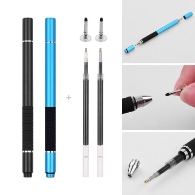 2 in 1 Precision Stylus Pen with Refill&Disc Tip Capacitive Touchscreen Stylus Pen For Cellphone Tablet Pack of 2pcs SilverSi
2 in 1 Precision Stylus Pen with Refill&Disc Tip Capacitive Touchscreen Stylus Pen For Cellphone Tablet Pack of 2pcs SilverSi