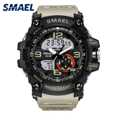 Mens Stylish Sports Multi-function Electronic Waterproof Watch Dual Display Wristwatches
Mens Stylish Sports Multi-function Electronic Waterproof Watch Dual Display Wristwatches