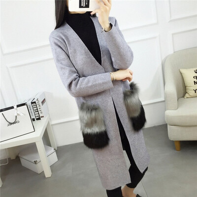 Autumnwinter 2018 womens casual casual v-neck long knit sweater long sleeve cardigan jacket female
Autumnwinter 2018 womens casual casual v-neck long knit sweater long sleeve cardigan jacket female