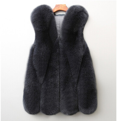 Fashion Women Faux Fox Fur Vest Slim Sleeveless Soft Tops Casual Street Hipster Warm Vest
Fashion Women Faux Fox Fur Vest Slim Sleeveless Soft Tops Casual Street Hipster Warm Vest