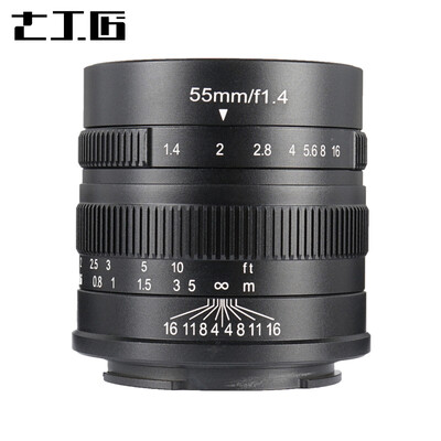Seven craftsmen 7artisans 55mm F14 large aperture portrait series manual fixed focus micro single lens M4 3 port
Seven craftsmen 7artisans 55mm F14 large aperture portrait series manual fixed focus micro single lens M4 3 port