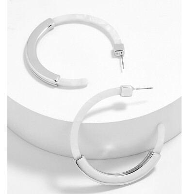 NeillieN C-shaped acetic acid plate earrings womens fashion double-sided alloy sheet acrylic EarringsRound Earrings
NeillieN C-shaped acetic acid plate earrings womens fashion double-sided alloy sheet acrylic EarringsRound Earrings