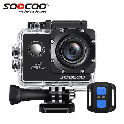 SOOCOO C30R 4K Sports Camera Wifi Gyro NTK96660 30M Waterproof Adjustable Viewing angles Action Camera
SOOCOO C30R 4K Sports Camera Wifi Gyro NTK96660 30M Waterproof Adjustable Viewing angles Action Camera