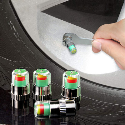Pellet car tire nozzle cover valve head cap tire pressure monitoring cap air pressure detection valve core warning gas cap 4 Pack
Pellet car tire nozzle cover valve head cap tire pressure monitoring cap air pressure detection valve core warning gas cap 4 Pack