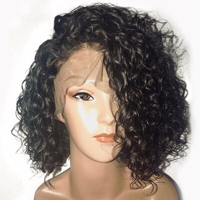 Pre Plucked Short Bob Human Hair Lace Front Wig Curly Wavy Free Part Glueless Full Lace Bob Wig For Black Women 130 Density
Pre Plucked Short Bob Human Hair Lace Front Wig Curly Wavy Free Part Glueless Full Lace Bob Wig For Black Women 130 Density