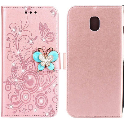 MOONCASE Samsung Galaxy J7 2017 Butterfly Rhinestone Embossed Leather Case - Rose Gold
MOONCASE Samsung Galaxy J7 2017 Butterfly Rhinestone Embossed Leather Case - Rose Gold