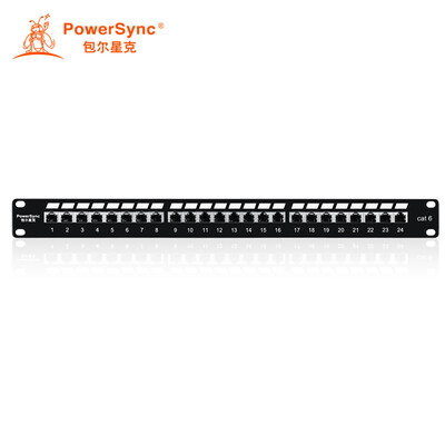 Baoer Xingke six types of Gigabit 24-port gold plated version with shielded network distribution frame rack cabinet cable black PowerSync APPS24R0
Baoer Xingke six types of Gigabit 24-port gold plated version with shielded network distribution frame rack cabinet cable black PowerSync APPS24R0