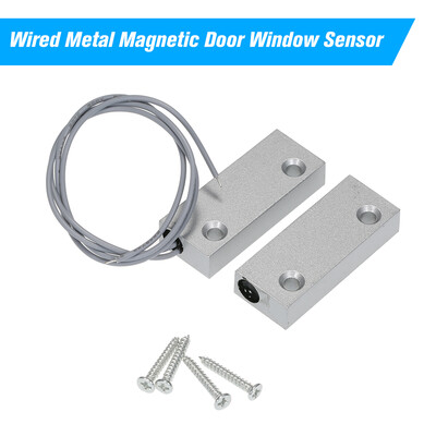 Wired Metal Magnetic Door Window Sensor Switch Detector for Alarm Access Control System
Wired Metal Magnetic Door Window Sensor Switch Detector for Alarm Access Control System