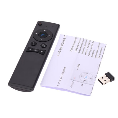 MX6 Portable 24G Wireless Remote Control Air Mouse Wireless Remote Controller with USB 20 Receiver Adapter for Smart TV Android
MX6 Portable 24G Wireless Remote Control Air Mouse Wireless Remote Controller with USB 20 Receiver Adapter for Smart TV Android