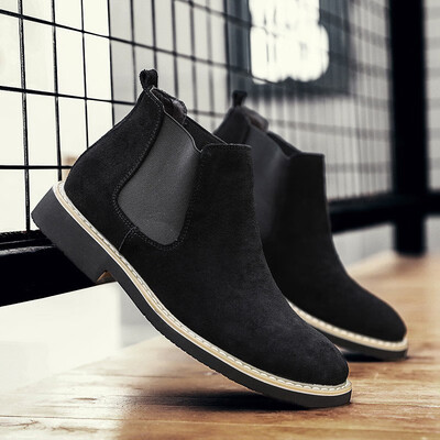 New For Men Chelsea Ankle Boots Fashionable For Men Male Brand Quality Leather Slip-on Motorcycle Mens Warm Free
New For Men Chelsea Ankle Boots Fashionable For Men Male Brand Quality Leather Slip-on Motorcycle Mens Warm Free
