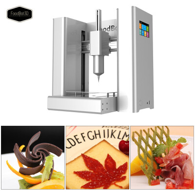 FoodBot Desktop Food Chocolate 3D Printer Machine with Touch Screen Auto Leveling Printing Size 15015070mm Support Wifi U Disk f
FoodBot Desktop Food Chocolate 3D Printer Machine with Touch Screen Auto Leveling Printing Size 15015070mm Support Wifi U Disk f
