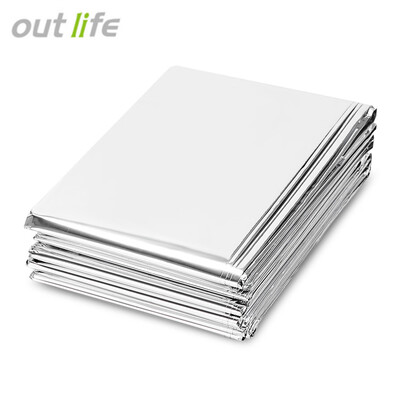 Outlife 210 x 160CM Outdoor Emergency Thermal Mylar Blanket Keep Warm Survival Equipment
Outlife 210 x 160CM Outdoor Emergency Thermal Mylar Blanket Keep Warm Survival Equipment