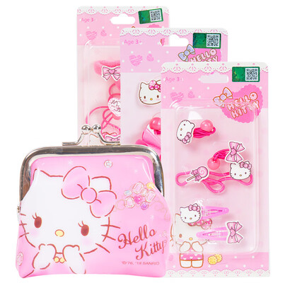 Hello Kitty Hello Kitty Wallet Jewelry Set Child Cute Coin Purse Hairpin Hairband Headband Hair Accessories Creative Matching Group Girls Gift New Year Buoyancy ZH11860P Rose
Hello Kitty Hello Kitty Wallet Jewelry Set Child Cute Coin Purse Hairpin Hairband Headband Hair Accessories Creative Matching Group Girls Gift New Year Buoyancy ZH11860P Rose