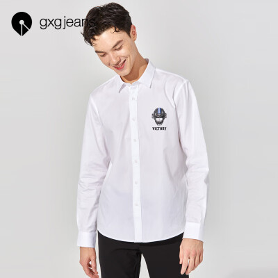 Gxgjeans mens 2019 spring white cotton long-sleeved shirt mens lapel shirt Korean casual tide white XXL
Gxgjeans mens 2019 spring white cotton long-sleeved shirt mens lapel shirt Korean casual tide white XXL