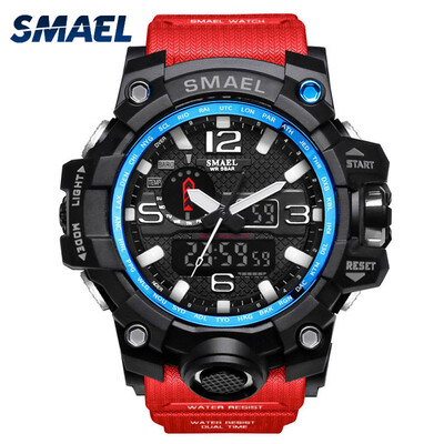 Mens Stylish Sports Multi-function Electronic Waterproof Watch Dual Display Wristwatches
Mens Stylish Sports Multi-function Electronic Waterproof Watch Dual Display Wristwatches