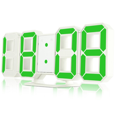 3D LED Digital Alarm Clocks 24 12 Hours Display 3 Brightness Levels Dimmable Nightlight Snooze Function for Home Kitchen Office
3D LED Digital Alarm Clocks 24 12 Hours Display 3 Brightness Levels Dimmable Nightlight Snooze Function for Home Kitchen Office