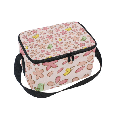 ALAZA Insulated Lunch Box Flowers Bird Butterfly Lunch Bag for Men Women Portable Tote Bag Cooler Bag
ALAZA Insulated Lunch Box Flowers Bird Butterfly Lunch Bag for Men Women Portable Tote Bag Cooler Bag