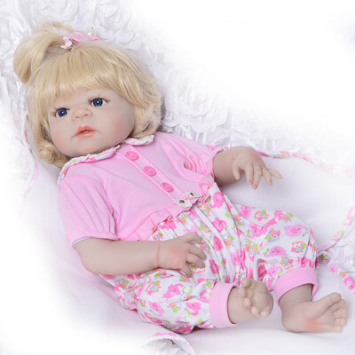 Fashion 23 Inch Realistic Reborn Boy Doll 57 cm Full Silicone Vinyl Newborn Babies Dolls Bonecas Reborn Kid Gift Playmate Toys
Fashion 23 Inch Realistic Reborn Boy Doll 57 cm Full Silicone Vinyl Newborn Babies Dolls Bonecas Reborn Kid Gift Playmate Toys