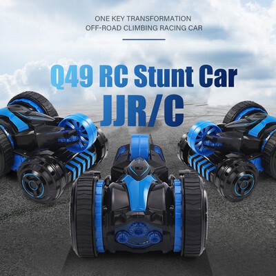 JJRC Q49 RC Stunt Car 24G 2WD Double-sided Flip One Key Transformation Off-road Climbing Racing Car for Kids
JJRC Q49 RC Stunt Car 24G 2WD Double-sided Flip One Key Transformation Off-road Climbing Racing Car for Kids