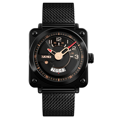 SKMEI Fashion Stainless Steel Quartz Men Watches 3ATM Water-resistant Casual Man Wristwatch Male Relogio Musculino Date
SKMEI Fashion Stainless Steel Quartz Men Watches 3ATM Water-resistant Casual Man Wristwatch Male Relogio Musculino Date