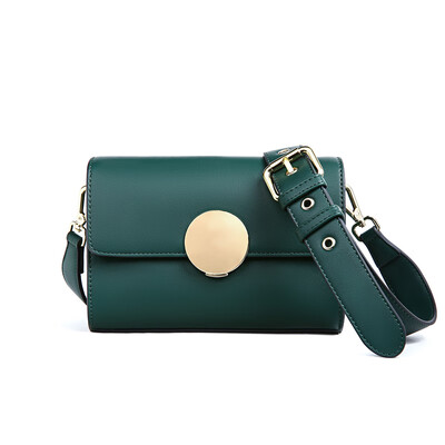 Viney mini fashion leather handbag Korean version of the simple personality shoulder bag female atmosphere wild Messenger bag ink green
Viney mini fashion leather handbag Korean version of the simple personality shoulder bag female atmosphere wild Messenger bag ink green