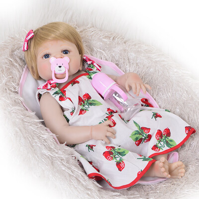 Lifelike 23 57 cm Reborn Girl Baby Doll Full Vinyl Body Red Skin Rooted Hair Baby Doll Wear Purple Dress Child Play Toy
Lifelike 23 57 cm Reborn Girl Baby Doll Full Vinyl Body Red Skin Rooted Hair Baby Doll Wear Purple Dress Child Play Toy