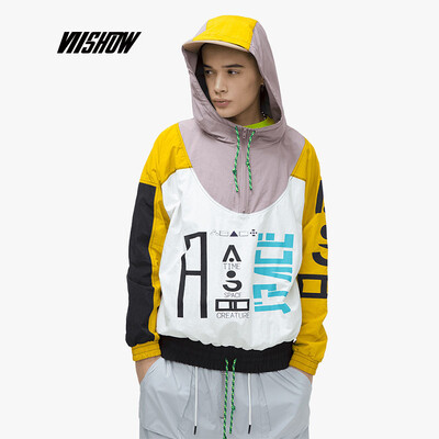 Weixiu viishow 2019 spring new jacket male Korean version of the hooded mens jacket lovers jacket top loose JC1443191 yellow
Weixiu viishow 2019 spring new jacket male Korean version of the hooded mens jacket lovers jacket top loose JC1443191 yellow