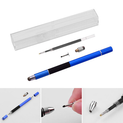 3 in 1 Precision Stylus Pen with Refill&Disc Tip&Fiber Tip Capacitive Touchscreen Stylus Pen Set For Cellphone Tablet Sil
3 in 1 Precision Stylus Pen with Refill&Disc Tip&Fiber Tip Capacitive Touchscreen Stylus Pen Set For Cellphone Tablet Sil