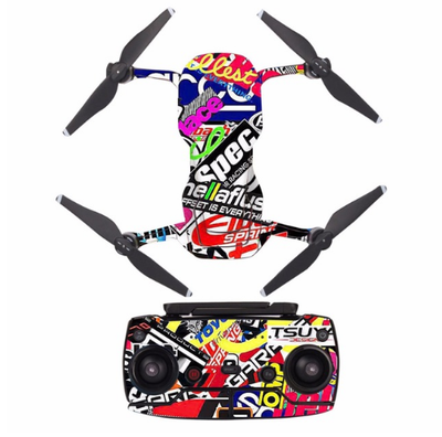 A0005 Graffiti waterproof PVC Decal Skin Sticker For DJI MAVIC Air Drone body protection film remote Controllers cover
A0005 Graffiti waterproof PVC Decal Skin Sticker For DJI MAVIC Air Drone body protection film remote Controllers cover