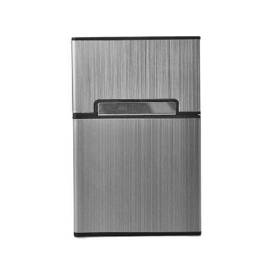 Practical Cigar Emei Light Aluminum Cigarette Box Holder Pocket Storage Container Silvery
Practical Cigar Emei Light Aluminum Cigarette Box Holder Pocket Storage Container Silvery