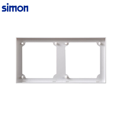 SIMON Switch socket panel frame E6 series two-position frame 86 type panel ivory white 720620
SIMON Switch socket panel frame E6 series two-position frame 86 type panel ivory white 720620