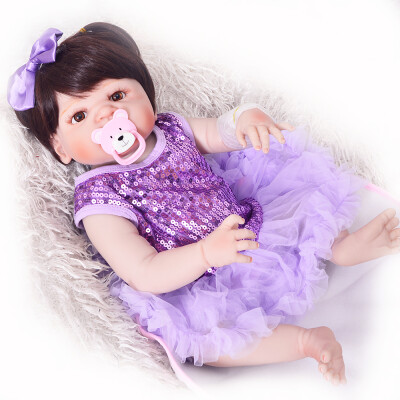 23 57 cm Full Silicone Reborn Dolls Lifelike Princess Baby Alive Doll For Girl Childrens Day Gift Kid Birthday Present
23 57 cm Full Silicone Reborn Dolls Lifelike Princess Baby Alive Doll For Girl Childrens Day Gift Kid Birthday Present