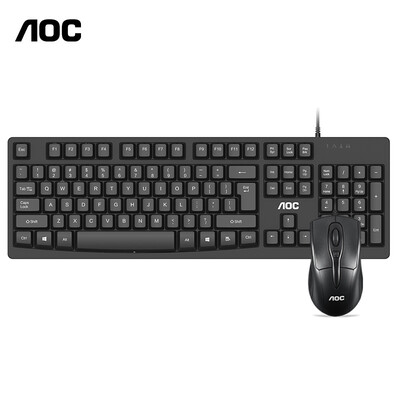 AOC KM130 wired keyboard&mouse set business office desktop computer one machine notebook keyboard
AOC KM130 wired keyboard&mouse set business office desktop computer one machine notebook keyboard