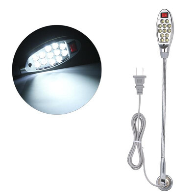 AC110-265v 11W 12 LED Sewing Machine Light Lamp Magnetic Fixed Base Flexible 360°rotating Gooseneck Design for Sewing Machine Fac
AC110-265v 11W 12 LED Sewing Machine Light Lamp Magnetic Fixed Base Flexible 360°rotating Gooseneck Design for Sewing Machine Fac