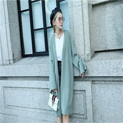 Fall&winter 2018 new web celebrity same core yarn in a long relaxed&lazy style over the knee cardigan sweater
Fall&winter 2018 new web celebrity same core yarn in a long relaxed&lazy style over the knee cardigan sweater