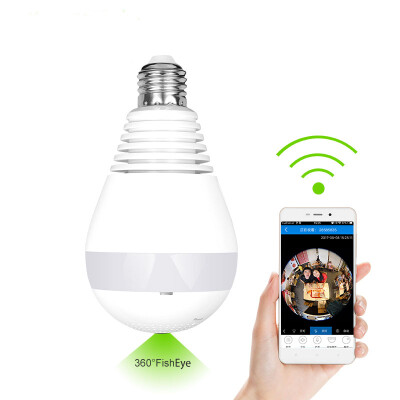 960P 360 degree Wireless IP Camera LED Bulb Lamp Mini Wi-Fi CCTV Alarm Camera IP Panoramic Smart Home Security 3D VR Camera
960P 360 degree Wireless IP Camera LED Bulb Lamp Mini Wi-Fi CCTV Alarm Camera IP Panoramic Smart Home Security 3D VR Camera