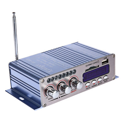 Kentiger HY - 502S Mini 2CH Bluetooth HiFi Stereo Audio Output Power Amplifier with Remote Controller
Kentiger HY - 502S Mini 2CH Bluetooth HiFi Stereo Audio Output Power Amplifier with Remote Controller