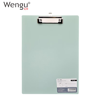 Wengu wengu stationery board clip a4 small fresh folder board folder student writing pad clip can be suspended sky blue PPF3-018C
Wengu wengu stationery board clip a4 small fresh folder board folder student writing pad clip can be suspended sky blue PPF3-018C