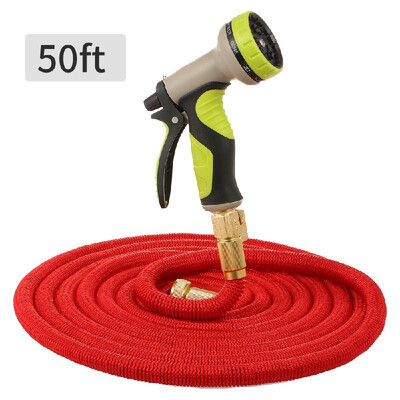 50ft Garden Hose Lightweight Expandable Water Hose With High Pressure Sprayer 34" Solid Brass Fittings Watering Hose with Storage
50ft Garden Hose Lightweight Expandable Water Hose With High Pressure Sprayer 34" Solid Brass Fittings Watering Hose with Storage